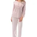 Ekru Penye Pijama Takımı - 1567