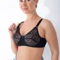 Siyah Dantelli Toparlayıcı Sütyen - 506
