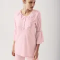 14200 Bayan Uzun  Kol Pijama Takımı