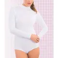9258 Uzun Kol Çıtçıtlı Body