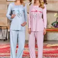 Berrak Bayan Hamile Pijama Takımı 392