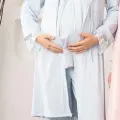 Bone 5905 Kadın Lohusa Viskon Klasik 3lü Pijama Takımı