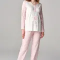 Feyza 4677 3lü Lohusa Pijama Takımı