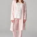 Feyza 4677 3lü Lohusa Pijama Takımı