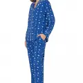 Limissi Desenli Pamuk Viskon Pijama Takımı