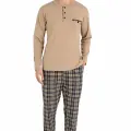 LYYN 9223-KLY Erkek Kışlık Pijama Takımı % 100 pamuk