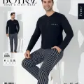LYYN Boyraz 0405 Erkek Uzun Kol Pijama Takımı