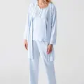 LYYN Freshness 321 Kadın Sabahlıklı Pijama Takımı