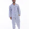 LYYN Kocabey 4007 Uzun Kol Çizgili Gaffur Erkek Pijama Takım