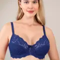LYYN Nurteks 1050 Kadın Balenli Dantelli Toparlayıcı Sütyen