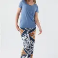 Pierre Cardin 8507-s Kadın Kısa Kol Pijama Takımı