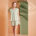 Pjs 27029 Kadın Şort Takım