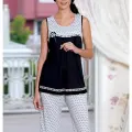 Şahinler Kadın Altı Puanlı Yazlık Pijama 21549
