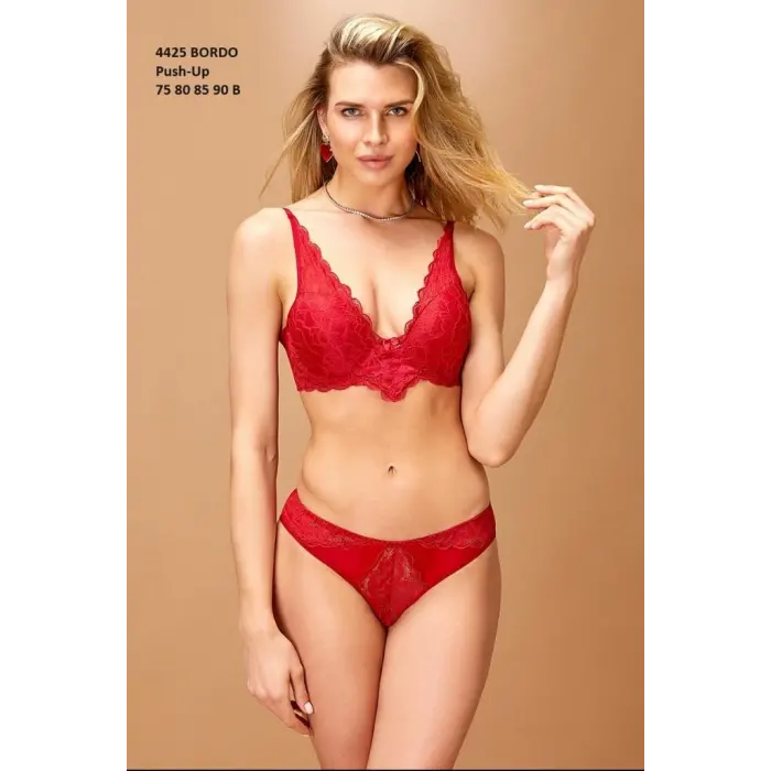 4425  Destekli Sütyen Takım