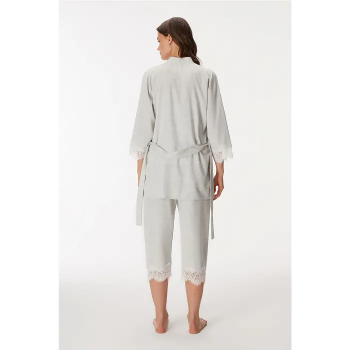 Anıl 11403 Bayan Sabahlık, Atlet Ve Pantolon Takım