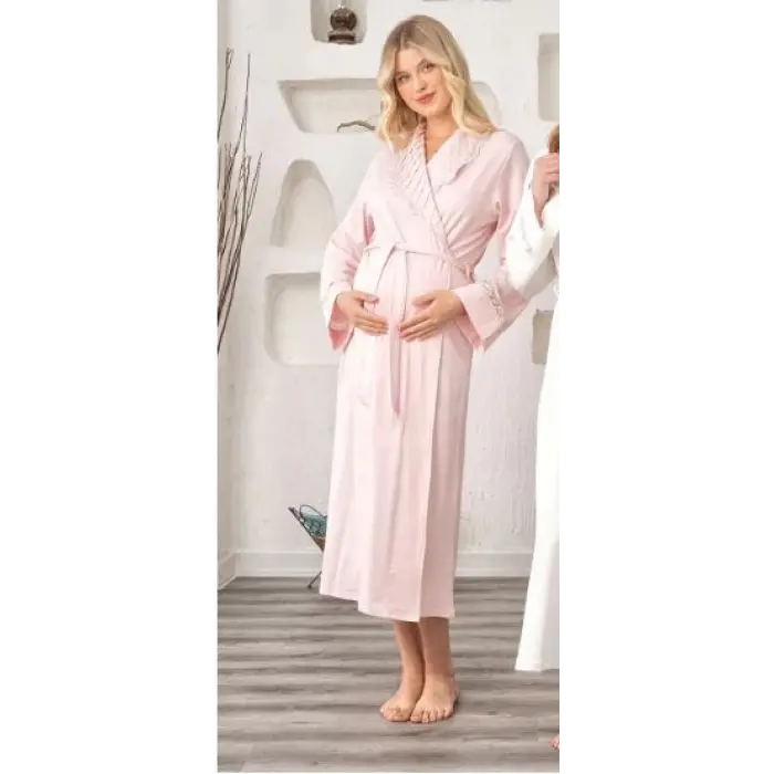 Bone 5930 Lycra Nevrürlü Şal Yaka Sabahlık