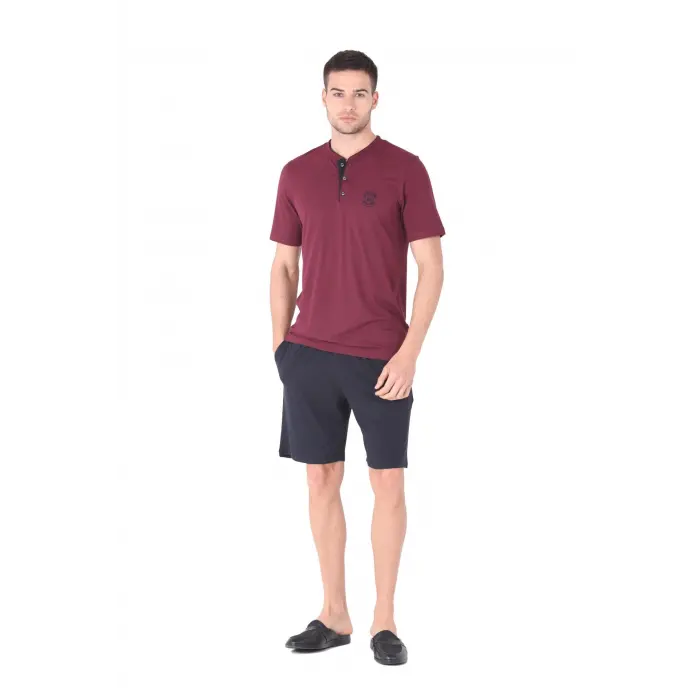 Ds Damat 224007 Erkek  5li Eşofman Pijama Takım Seti