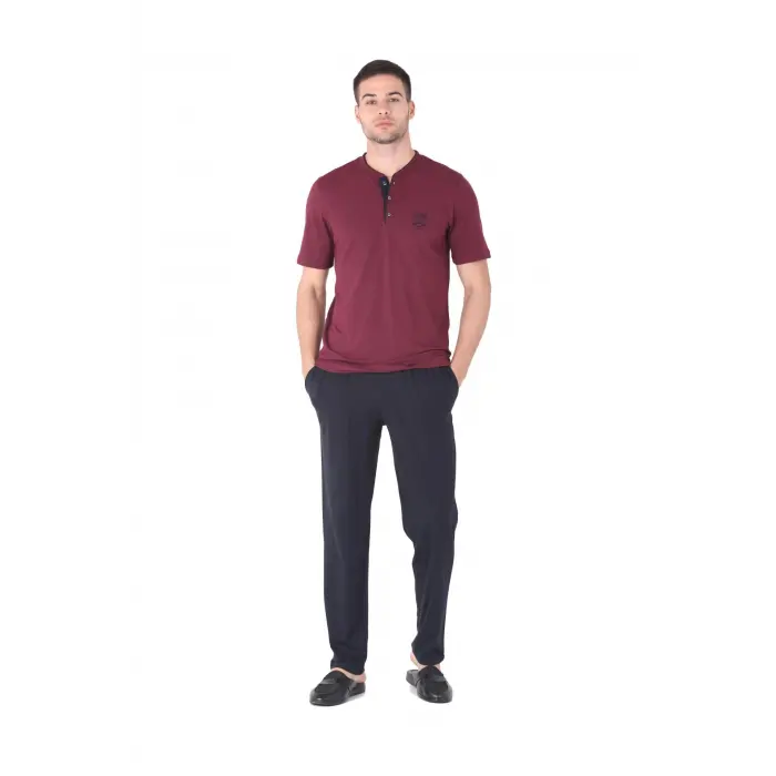 Ds Damat 224007 Erkek  5li Eşofman Pijama Takım Seti