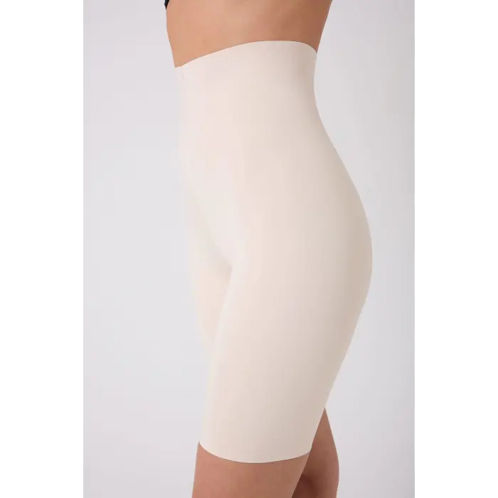 Freshness 1007 Lazer Kesim Silikonlu Yüksek Bel Şort Korse