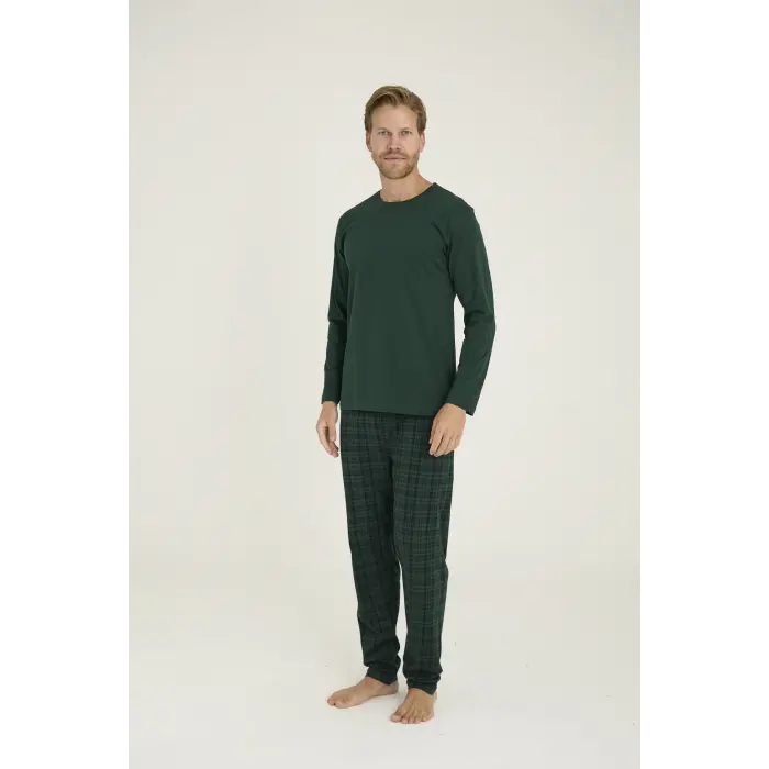 LYYN 9273 Erkek O Yaka Pijama Takımı