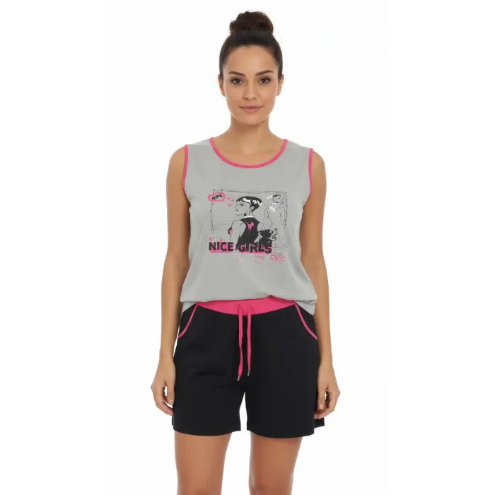 LYYN Berrak Bayan Şort Takımı 5102