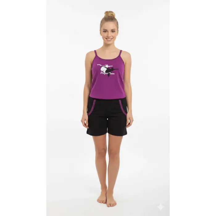 LYYN Berrak Bayan Şort Takımı 5113