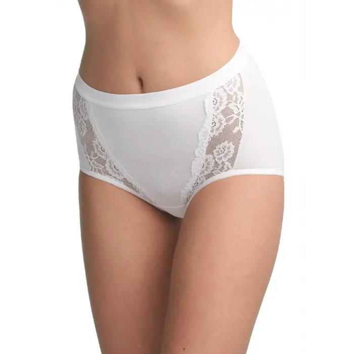 LYYN Black Spade Kadın Slip Private Lace Maxi 1316