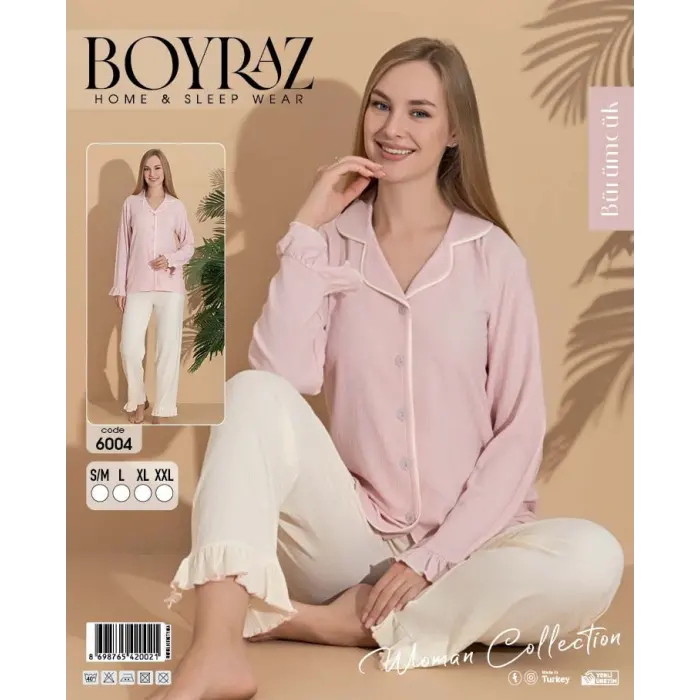 LYYN Boyraz 6004 Bürümcük Kumaş Pinterest Pijama Takımı