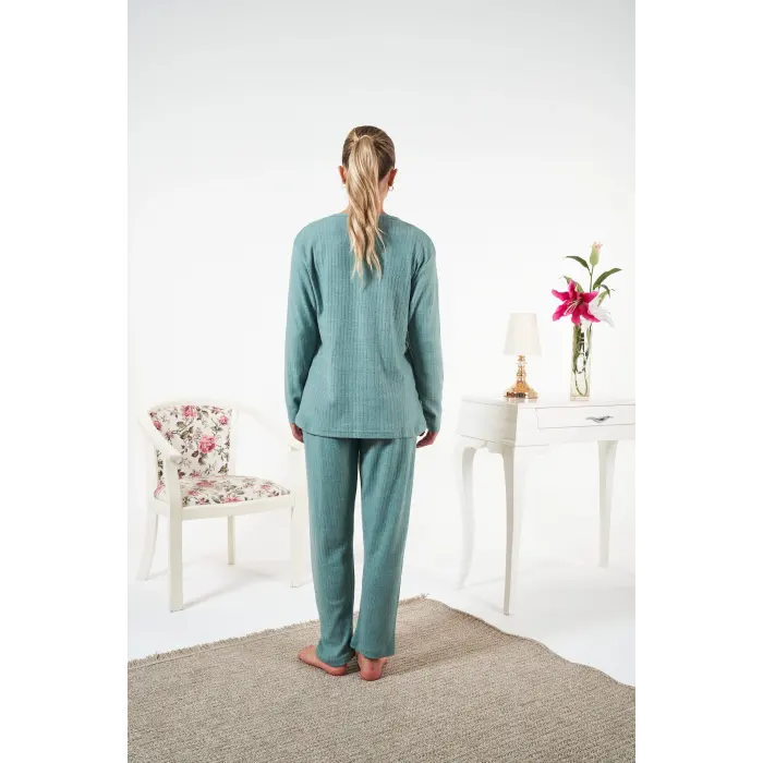 LYYN Estiva 25330 İnterlok Şardonlu Pijama Takımı