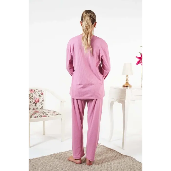 LYYN Estiva 25330 İnterlok Şardonlu Pijama Takımı