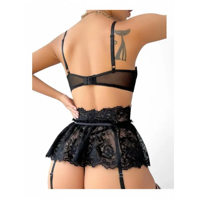 LYYN For Dreams 8493 Dantelli Jartiyer Takım