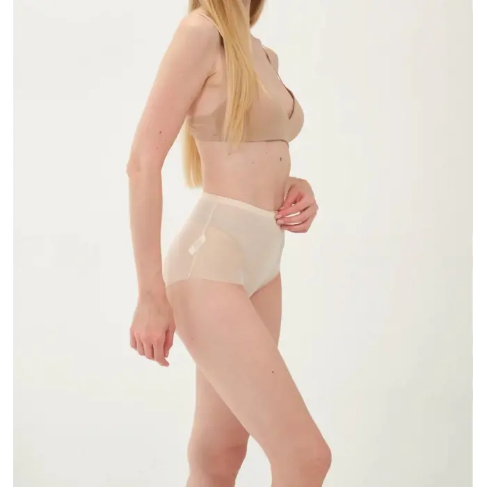 LYYN Freshness 0025 Lazer Kesim Tül Yüksek Bel Bato Korse