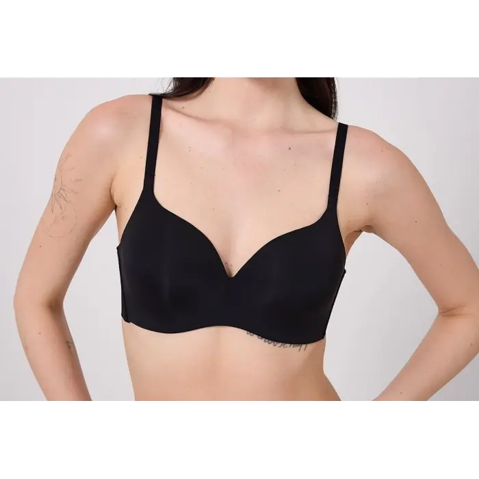 LYYN Freshness Msf02 Geniş Sırt Kuşaklı Lazer Kesim Sütyen