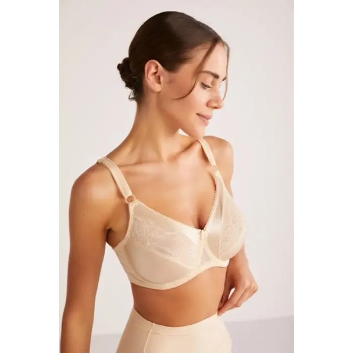 LYYN Kom Mell Transparan String Gül Kurusu Renk