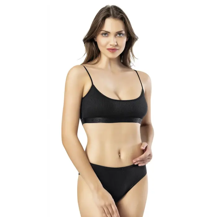 LYYN Kota Bayan Kaşkorse İp Askılı Pedli Büstiyer