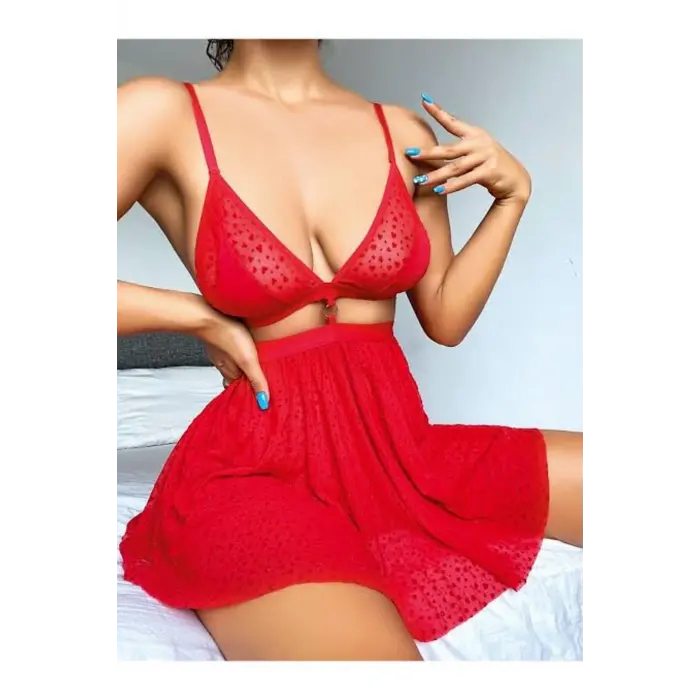 LYYN Nightlıght 3453 Fantazi Etek Takım