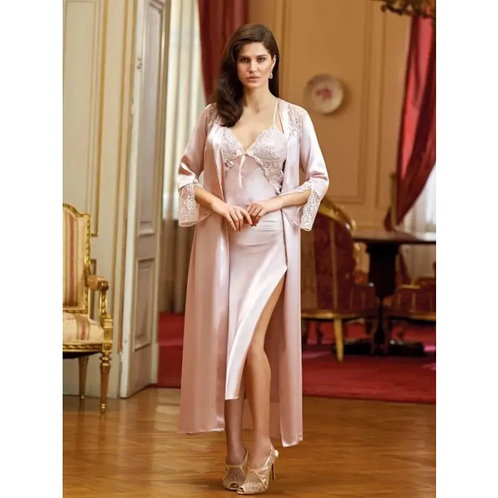 LYYN Nurteks 6692 6lı İpek Gelin Seti