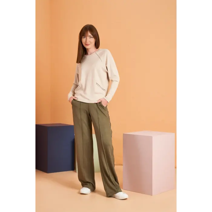 LYYN Pjs 28103 Kadın Spor Eşofman Takımı