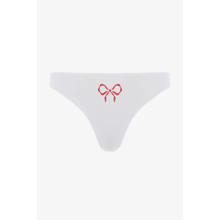 LYYN Ribbon Fiyonk Baskılı 2li Külot