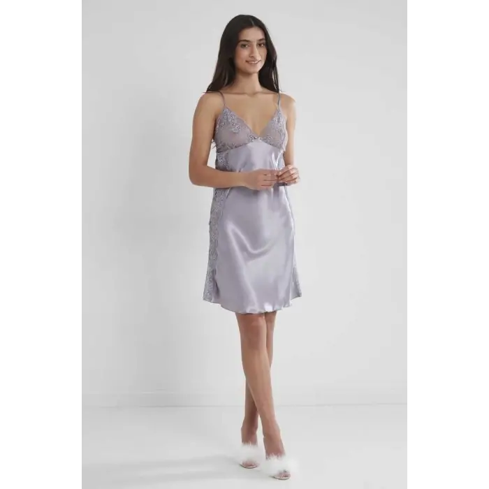 Pierre Cardin 624 Kısa Saten Gecelik