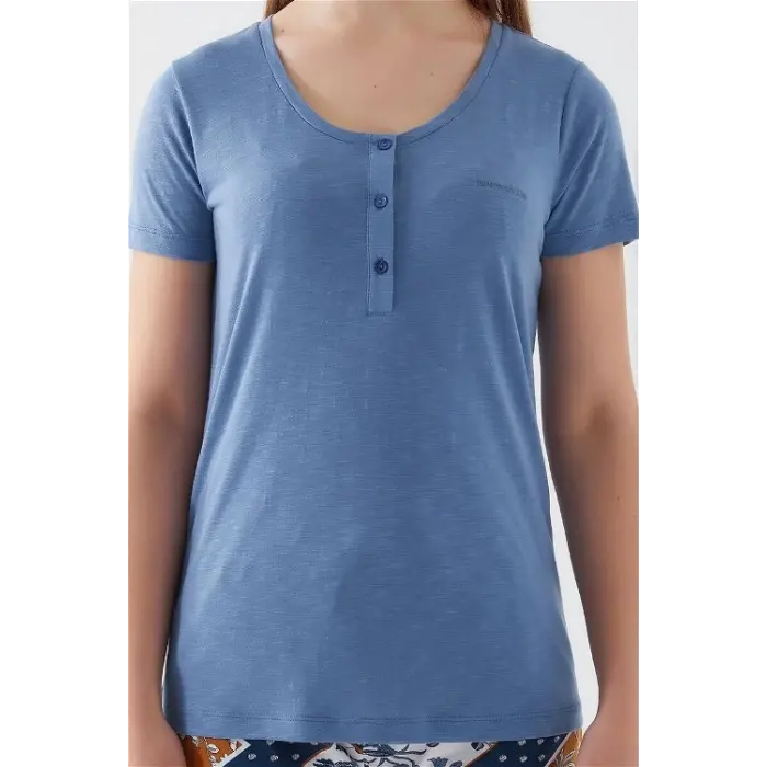 Pierre Cardin 8507-s Kadın Kısa Kol Pijama Takımı