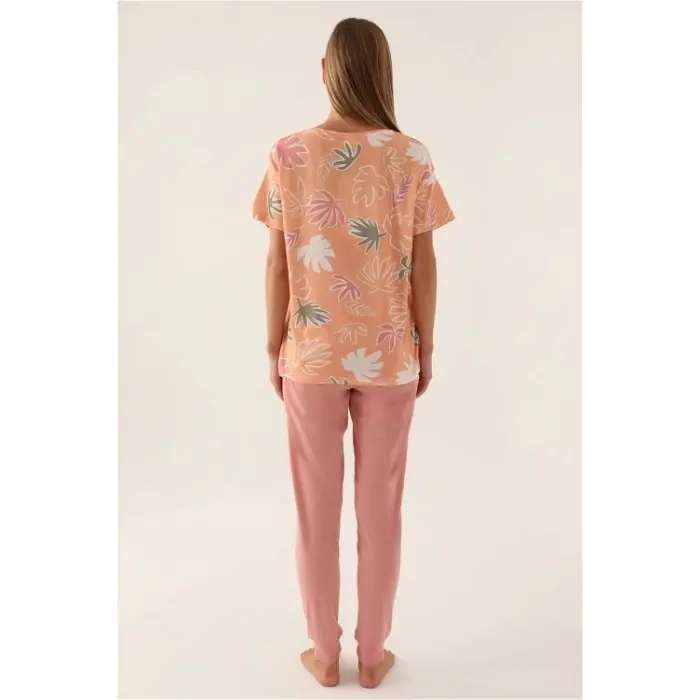 Rolypoly 3386-s Kadın Kısa Kol Pijama Takımı