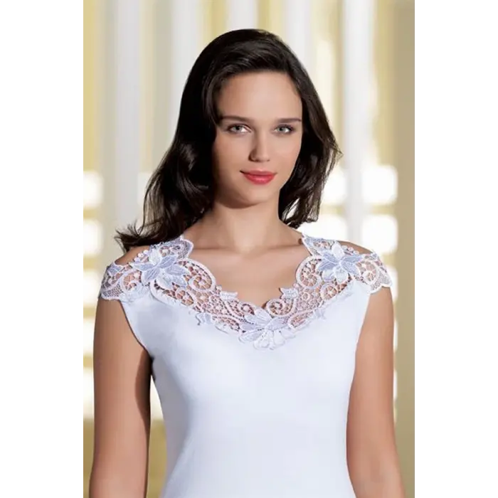 Şahinler Arkası Güpürlü Atlet B396