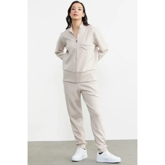 Sementa 76282 Taş Detaylı Scuba Eşofman Takım