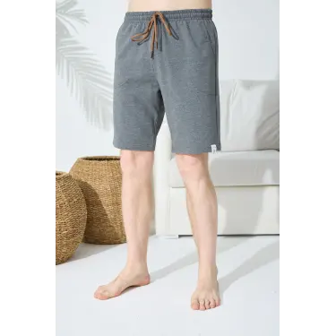 1028 Erkek  Yan Cepli Tek Şort