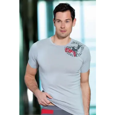 Berrak Erkek  Baskılı Tshirt 1039