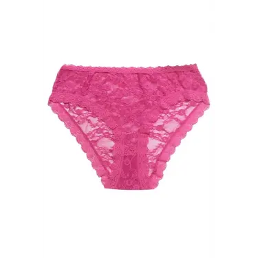 Berrak Kadın Pembe Renk Dantelli Bato Külot 11197
