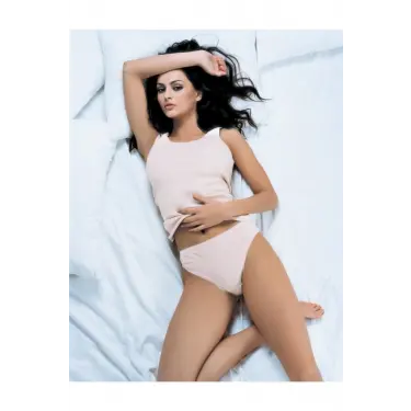 Çift Kaplan 220 Saten Biyeli Bayan Atlet