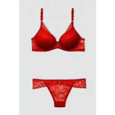 Le Jardin Kaplı Desteksiz  Sütyen Takımı 5450