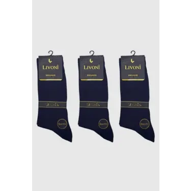 Livoni Dikişsiz Bambu Erkek  Çorap